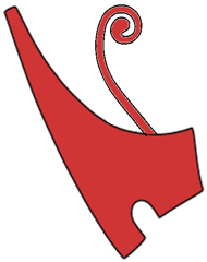 Lower (north) Mi•tzᵊraꞋyim crown, Dëshrët